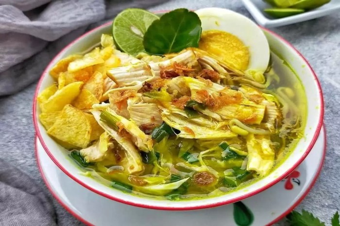 Resep Soto Ayam untuk 100 Porsi: Sajian Lezat dan Menggugah Selera